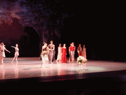 Ballet `A Midsummer Night`s Dream` in the old Mariinsky Theatre