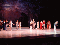 Ballet `A Midsummer Night`s Dream` in the old Mariinsky Theatre