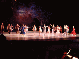 Ballet `A Midsummer Night`s Dream` in the old Mariinsky Theatre