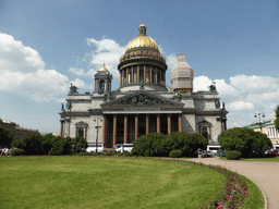 Saint Isaac`s Cathedral at Isaakiyevskaya square