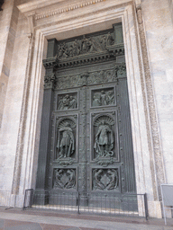 Gate at Saint Isaac`s Cathedral