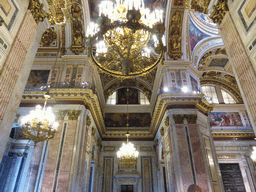 Aisle of Saint Isaac`s Cathedral