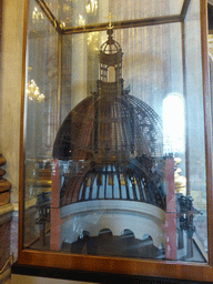 Scale model of a cross-section of the Dome of Saint Isaac`s Cathedral