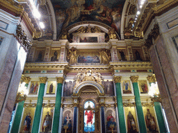 Central iconostasis at the apse of Saint Isaac`s Cathedral