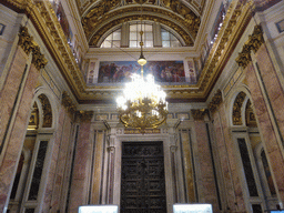 Transept and bronze gate at Saint Isaac`s Cathedral