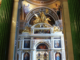 The side-altar of Saint Catherine at Saint Isaac`s Cathedral