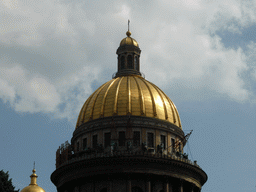 The Dome of Saint Isaac`s Cathedral