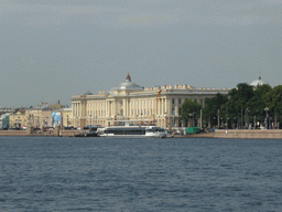 The Neva river and the Imperial Academy of Arts