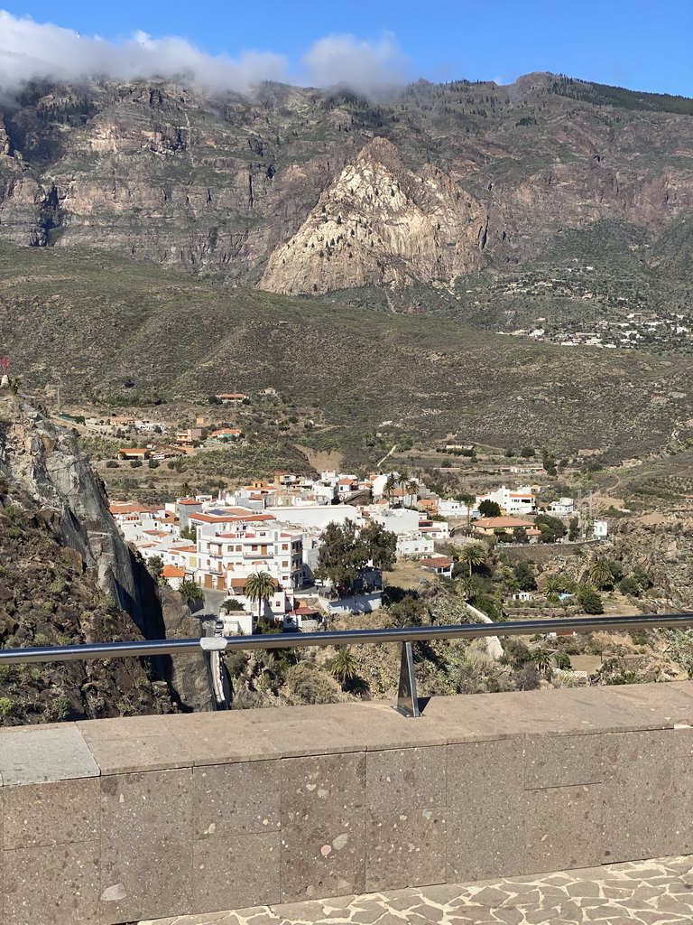 The east side of town, viewed from the Mirador Las Tirajanas viewing point