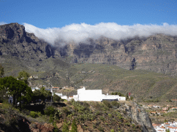 Building at the east side of town, viewed from the Mirador Las Tirajanas viewing point