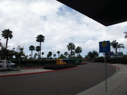 Bus stop at San Diego International Airport