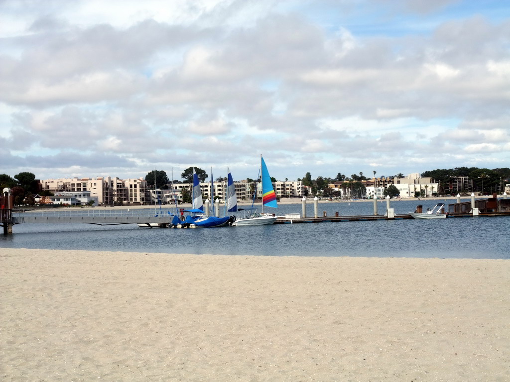 Sailboats in the Sail Bay