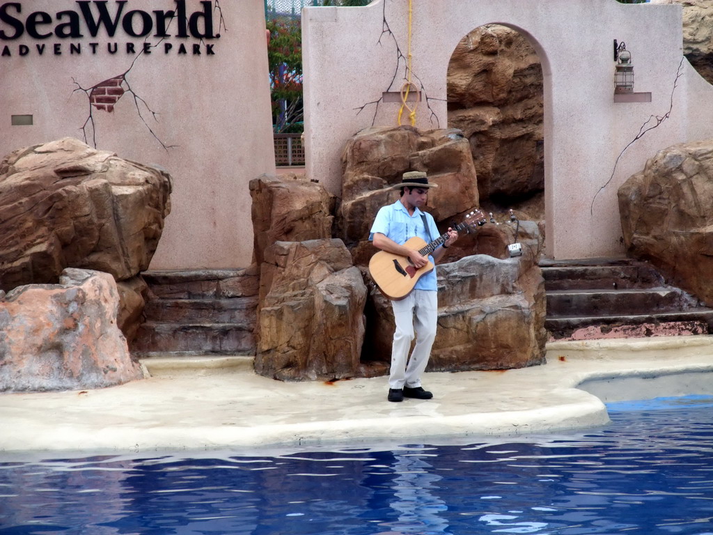 Musician at SeaWorld San Diego