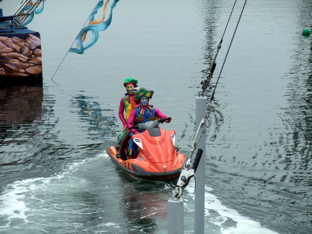 Jetski at SeaWorld San Diego