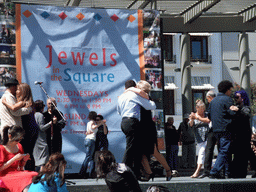 `Jewels in the Square` dancing event at Union Square