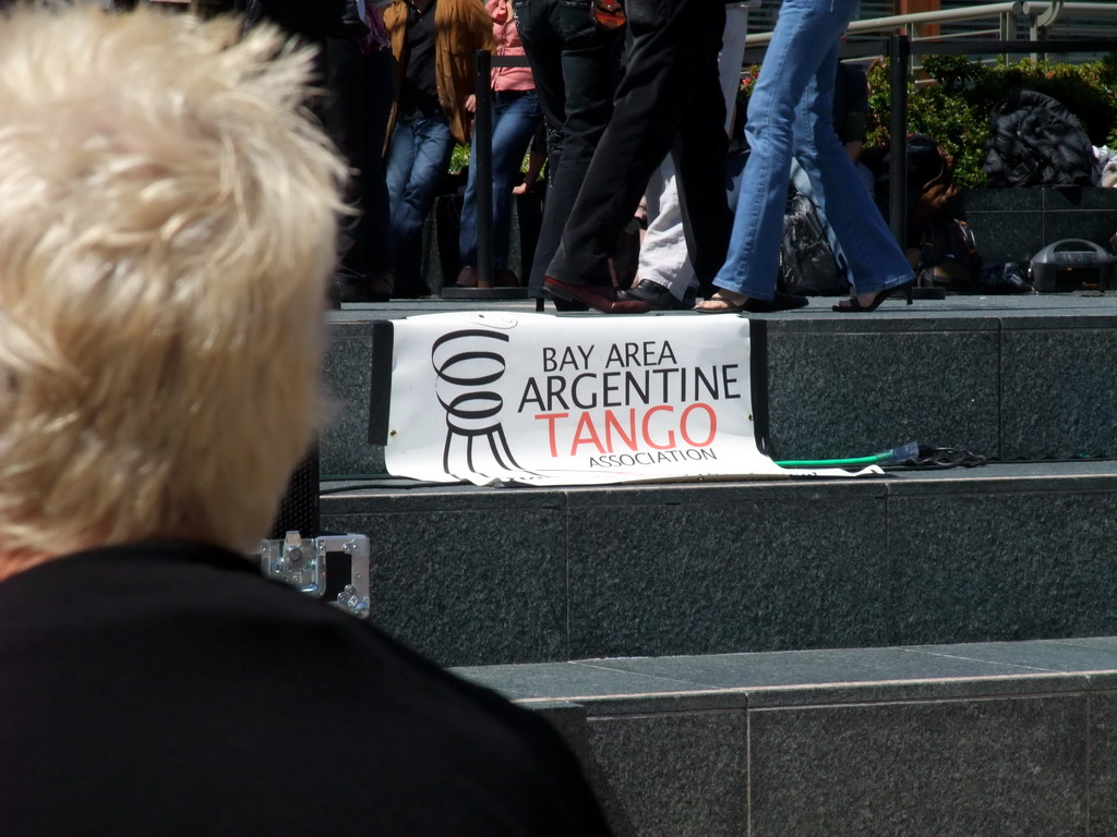 Poster at the `Jewels in the Square` dancing event at Union Square