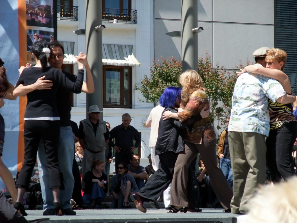 `Jewels in the Square` dancing event at Union Square