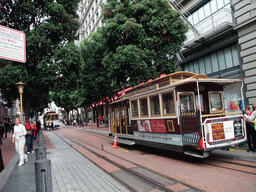 Trams at Powell street