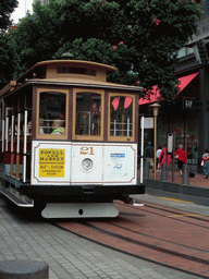 Tram at Powell street