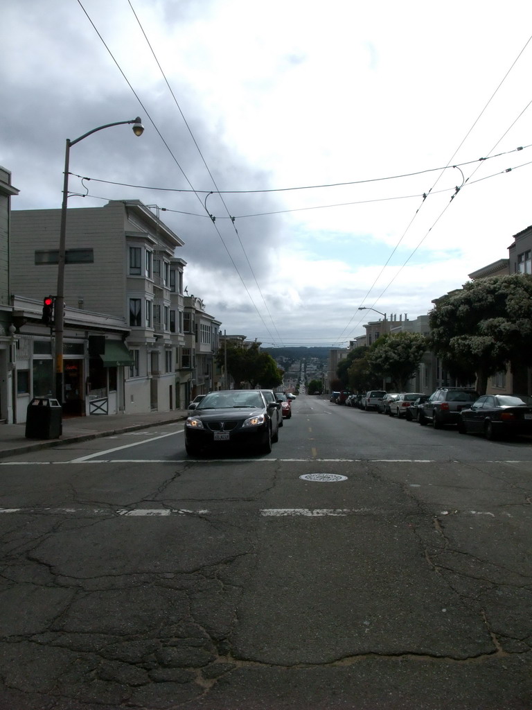 View from a tram at Hyde street