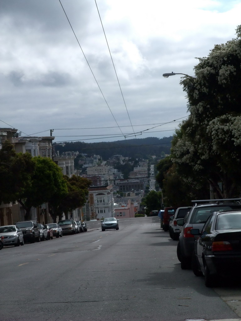 View from a tram at Hyde street