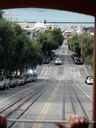 View from a tram at Hyde street