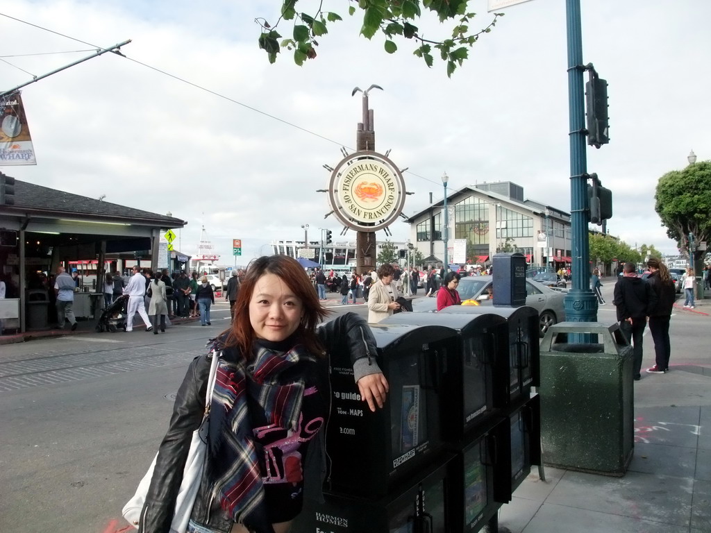 Miaomiao at Fisherman`s Wharf