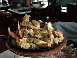 Seafood in the Franciscan Crab Restaurant
