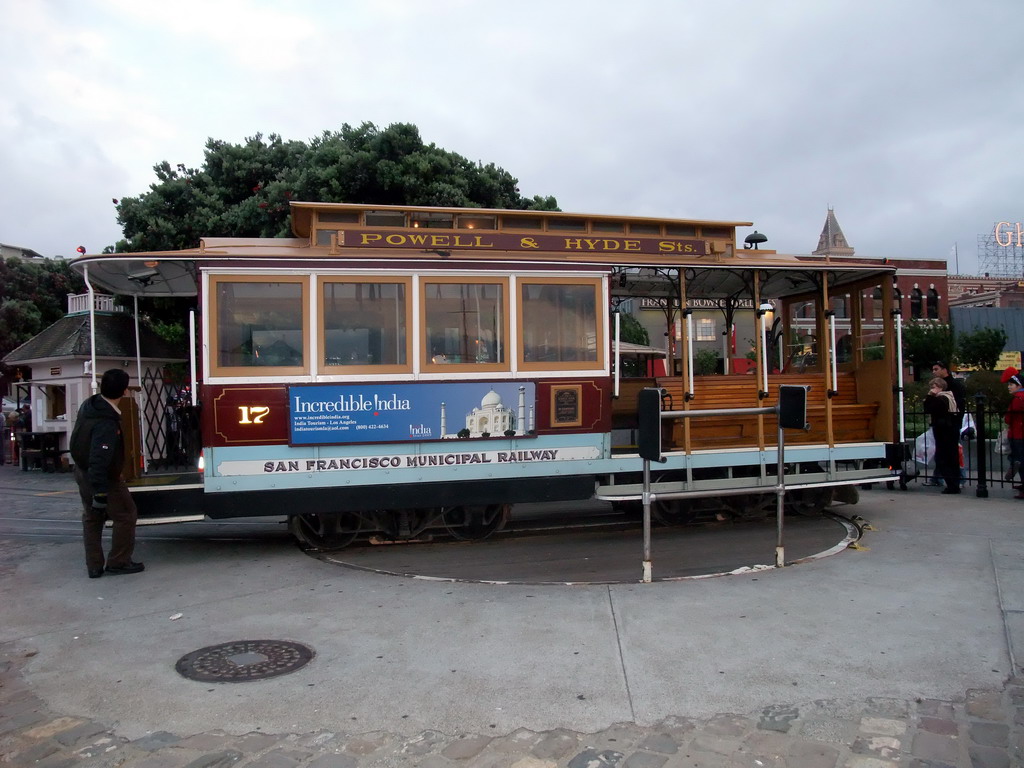 Tram at Hyde Street