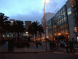 Union Square, at sunset