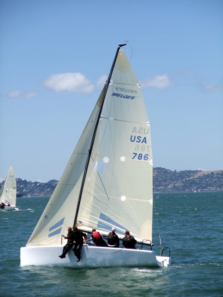 Sail boats at San Francisco Bay