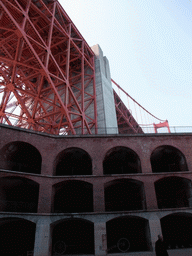 Base of the Golden Gate Bridge