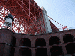 Base of the Golden Gate Bridge