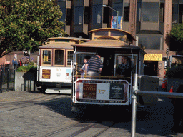 Trams at Hyde Street