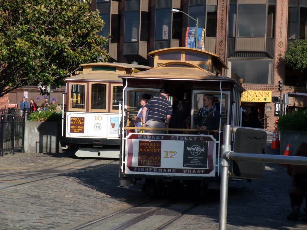 Trams at Hyde Street