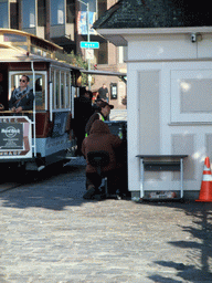 Tram at Hyde Street