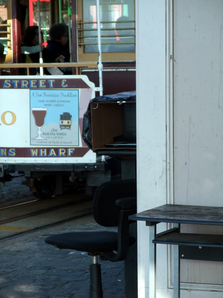 Tram at Hyde Street