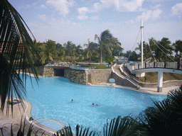 The swimming pool at the Gloria Resort Sanya