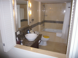 Our bathroom in the Gloria Resort Sanya