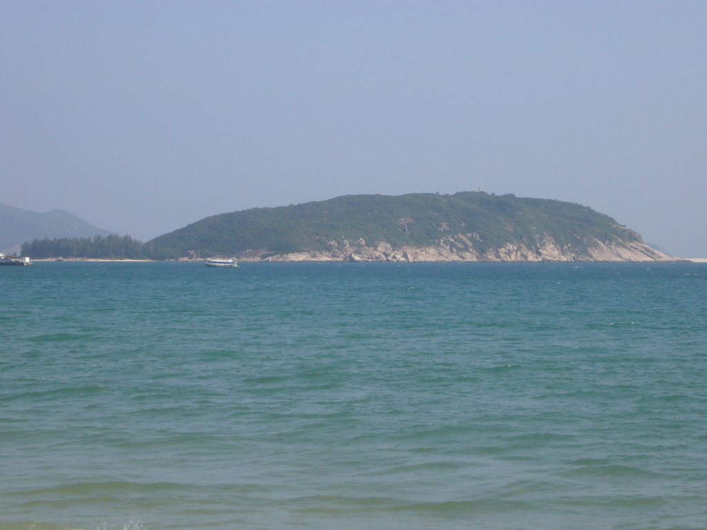 Island near the coastline of Yalong Bay