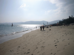 The beach of Yalong Bay