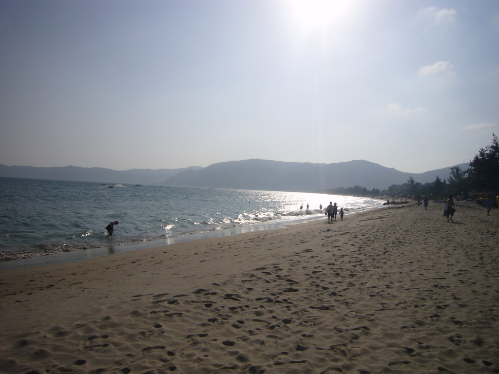 The beach of Yalong Bay