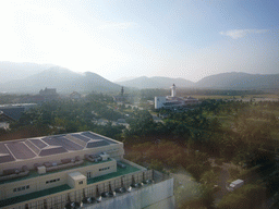 View on the surrounding region from the top floor of the Gloria Resort Sanya