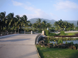 Front gardens of the Gloria Resort Sanya