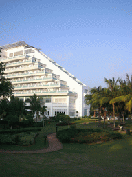 Backside and garden of the Gloria Resort Sanya