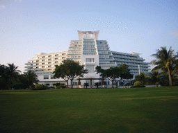 Backside and garden of the Gloria Resort Sanya