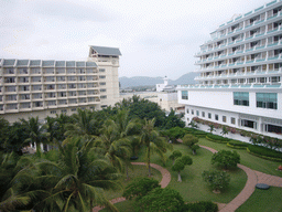 The gardens of the Gloria Resort Sanya, viewed from above