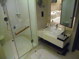 Bathroom in our suite at the Ocean Sonic Resort