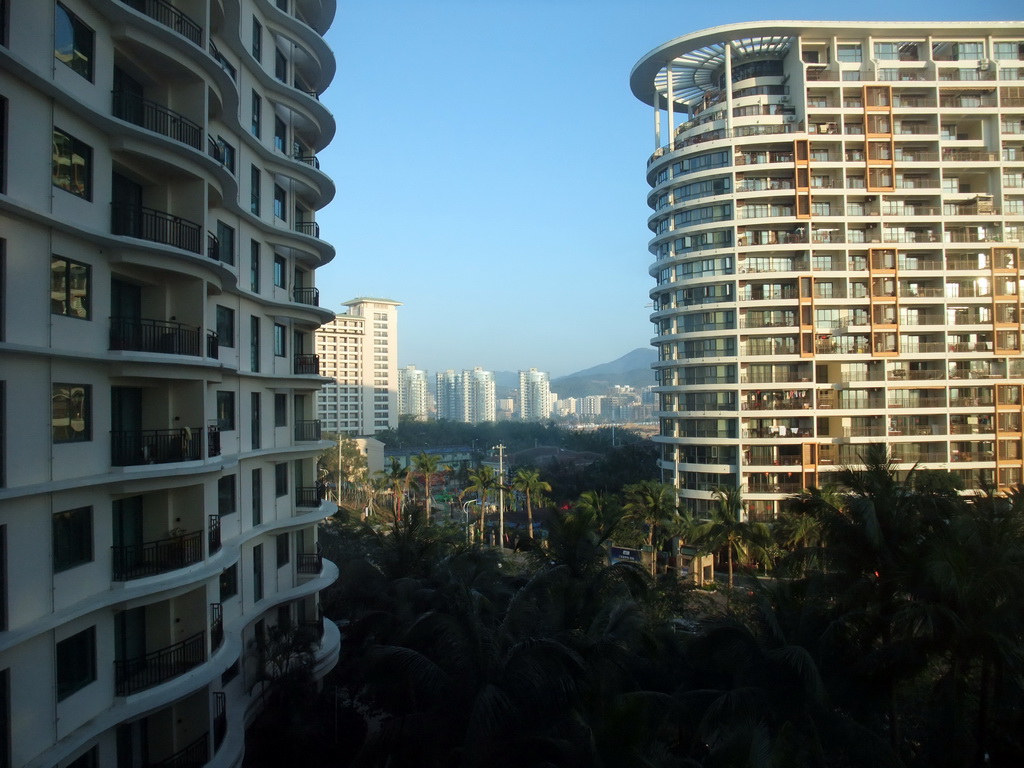 View from the balcony of our suite at the Ocean Sonic Resort