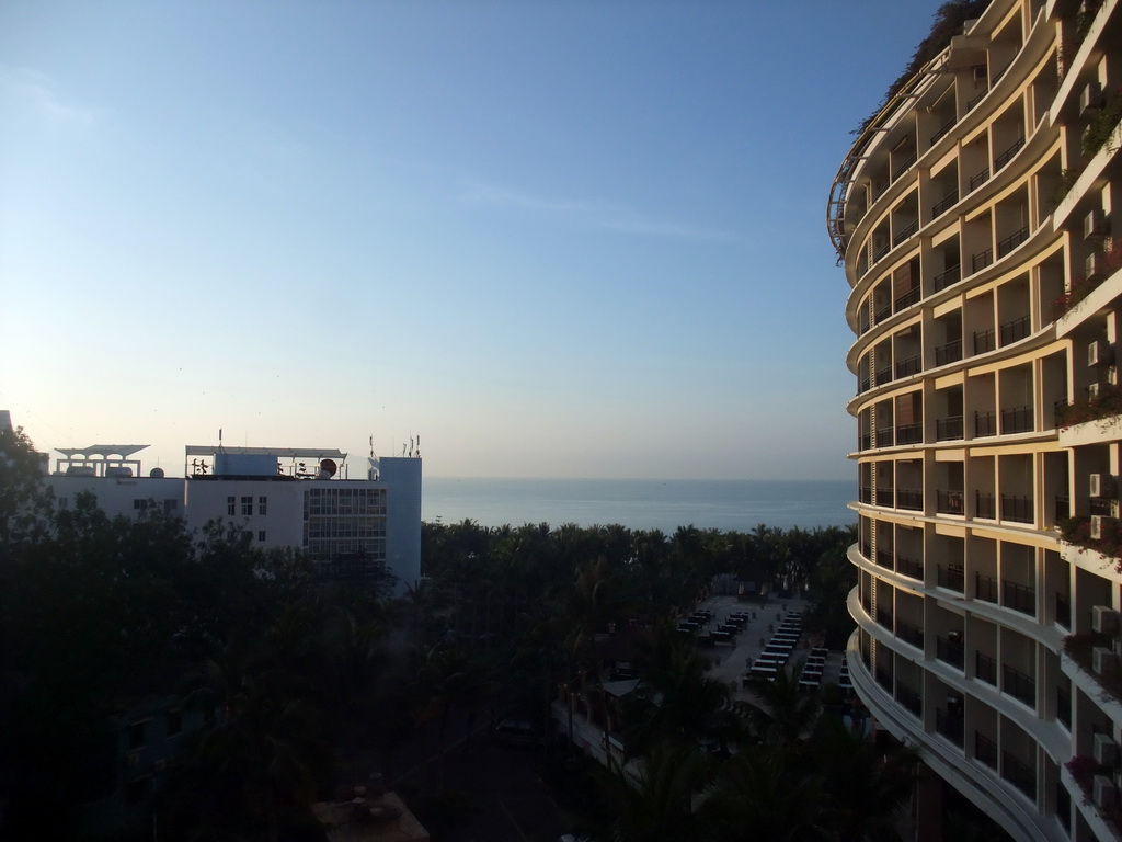 View from the balcony of our suite at the Ocean Sonic Resort